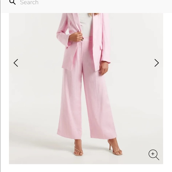 Pink Linen Suit - Picture 3 of 4